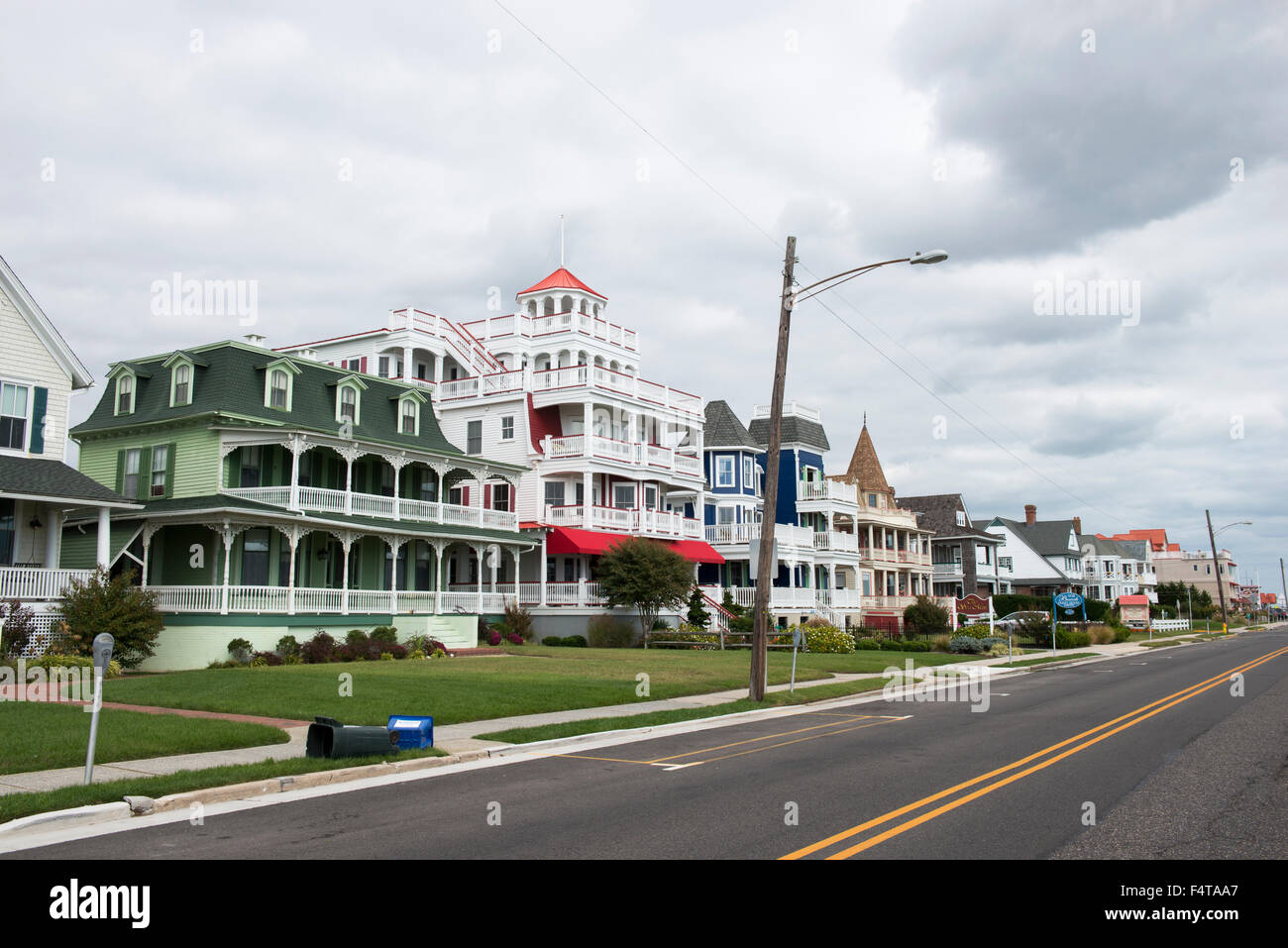 New Jersey Cape May Victorian High Resolution Stock Photography and