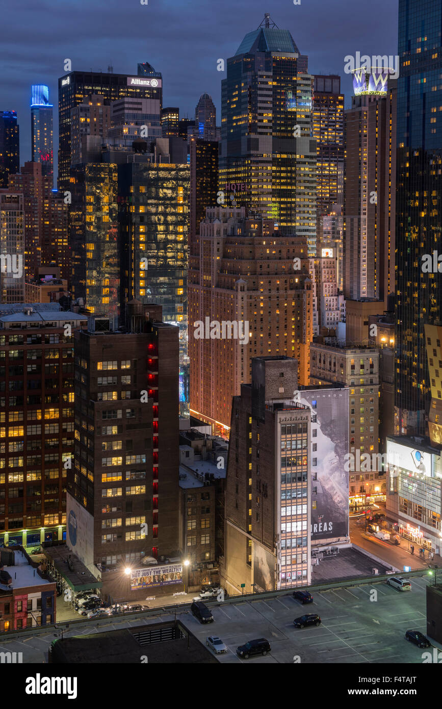 USA, East Coast, New York, Manhattan, Midtwon Stock Photo