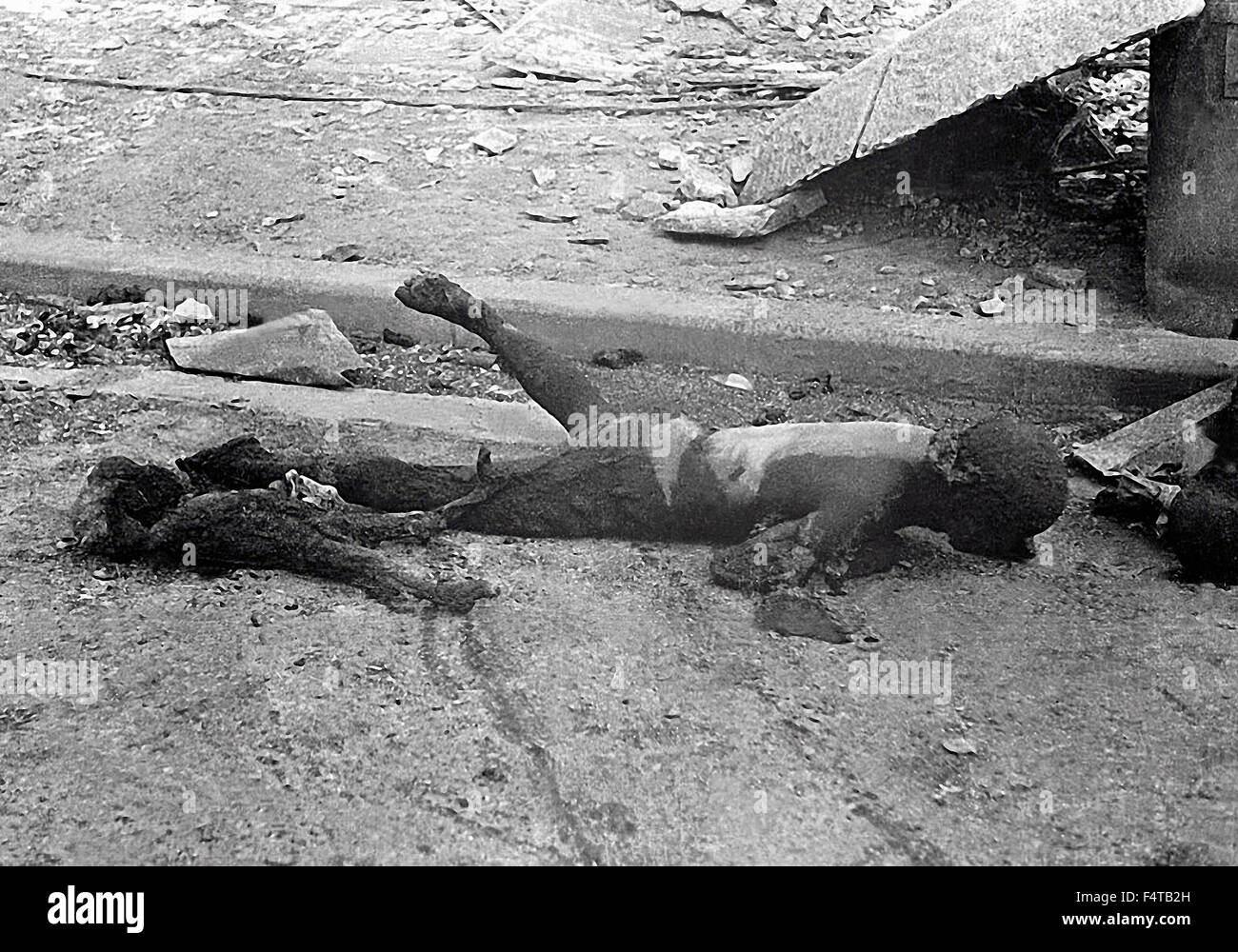 Bombing Of Tokyo1945 Stock Photo