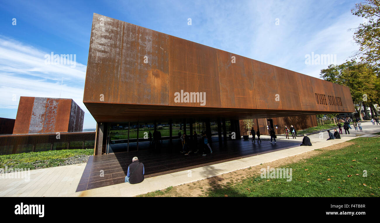 Soulages Museum in Rodez : RCR Architects Stock Photo