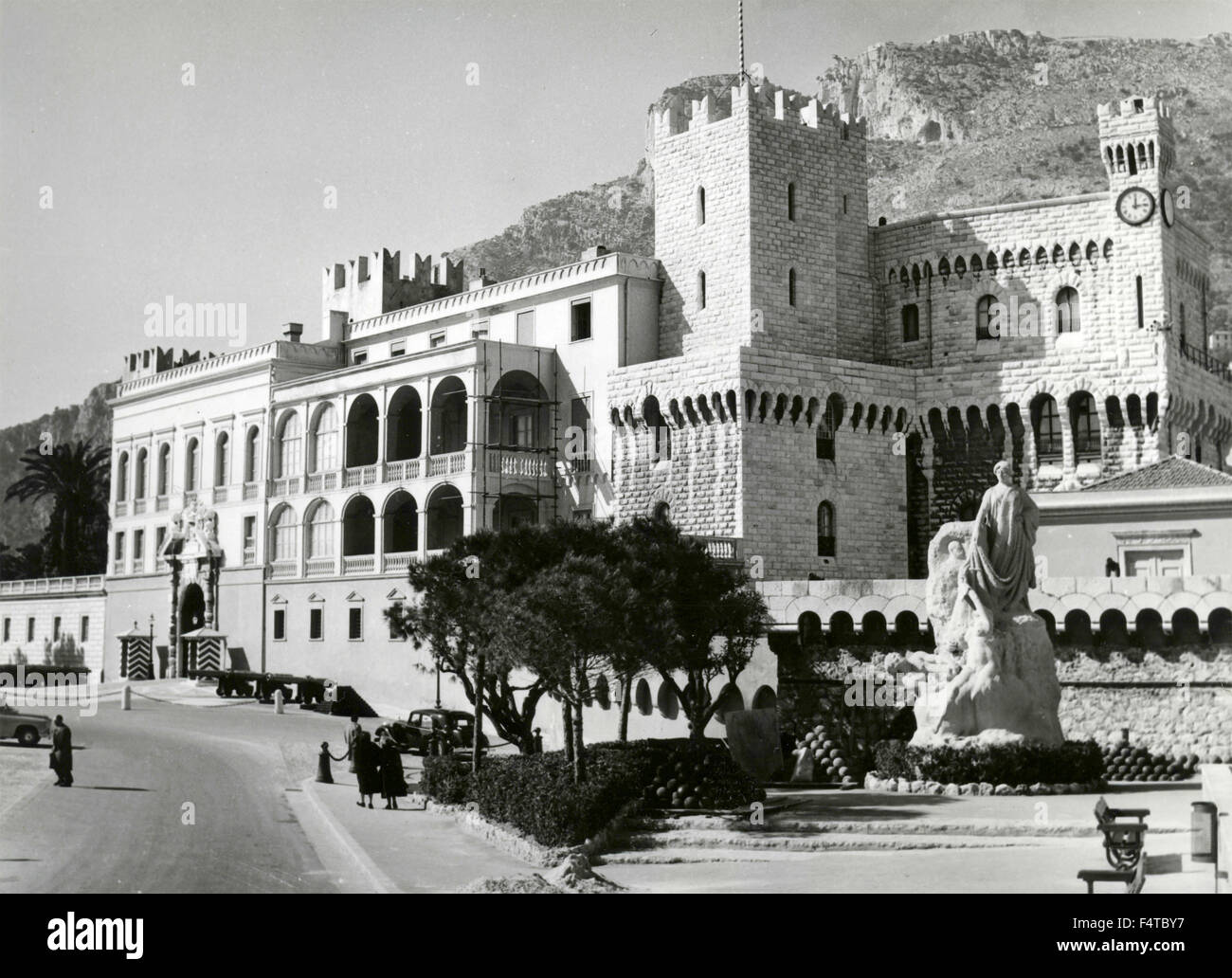 The royal palace in Monaco Stock Photo - Alamy