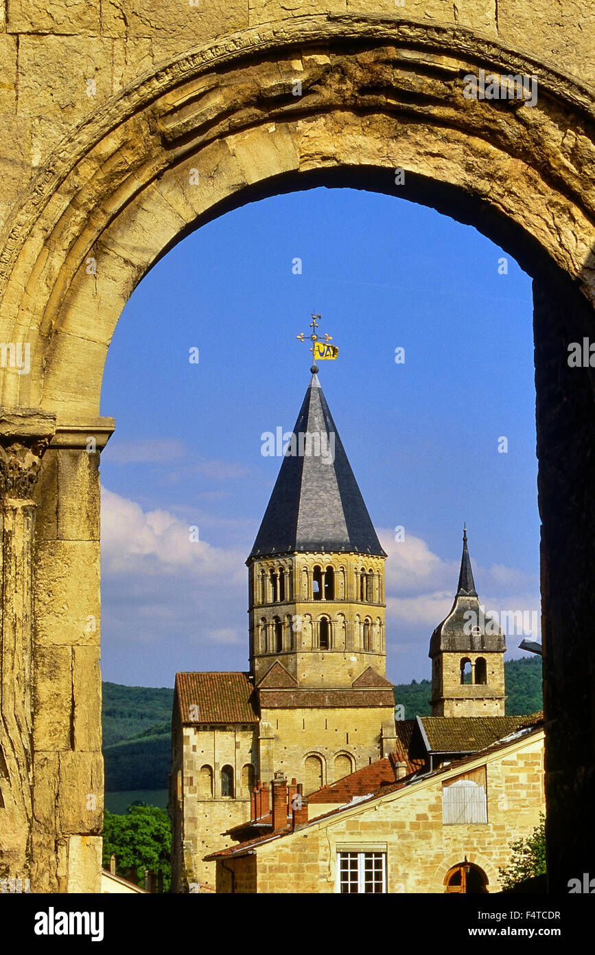 Abbey cluny church france monastery hires stock photography and images