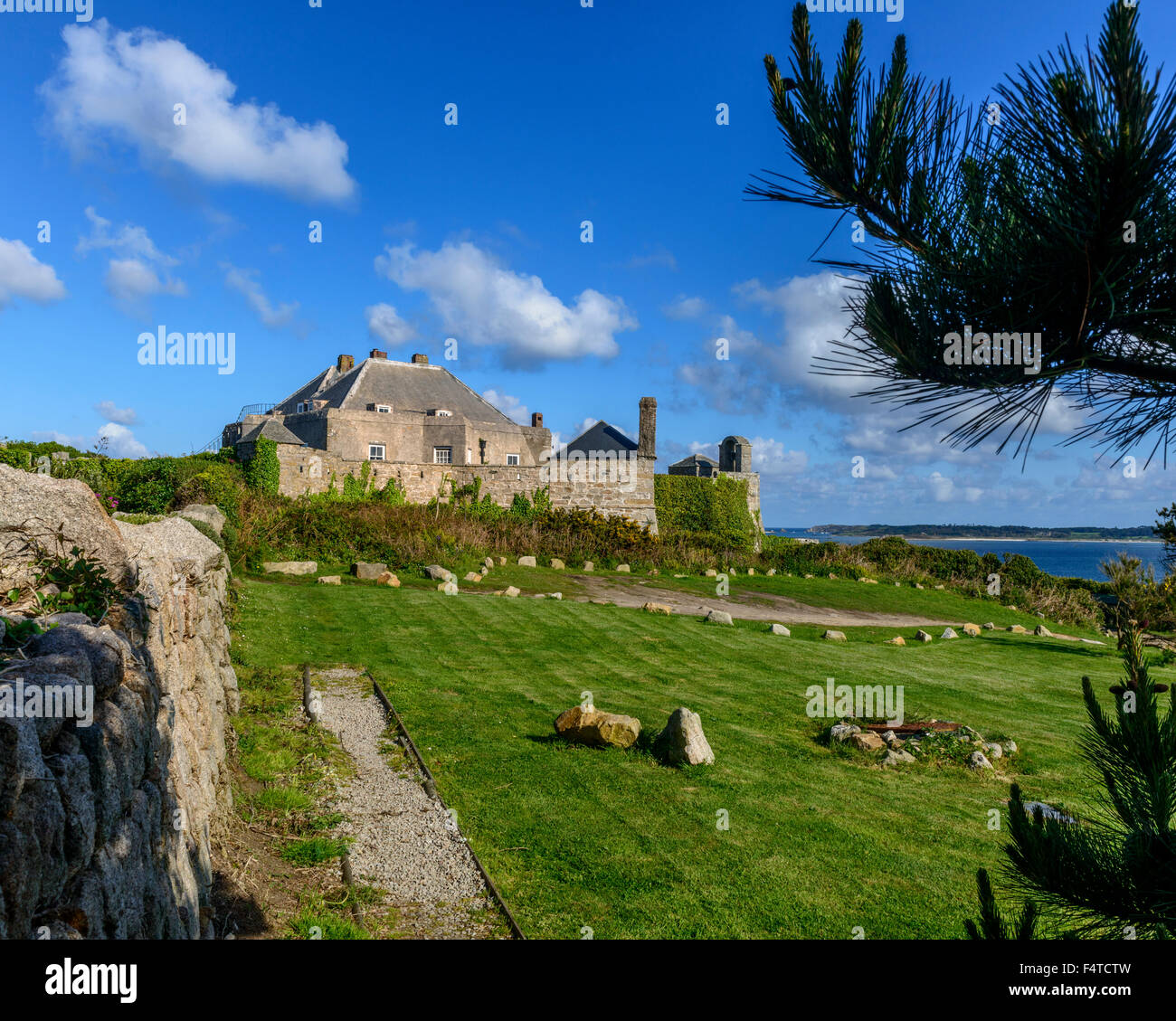 Star castle hotel, scilly hi-res stock photography and images - Alamy