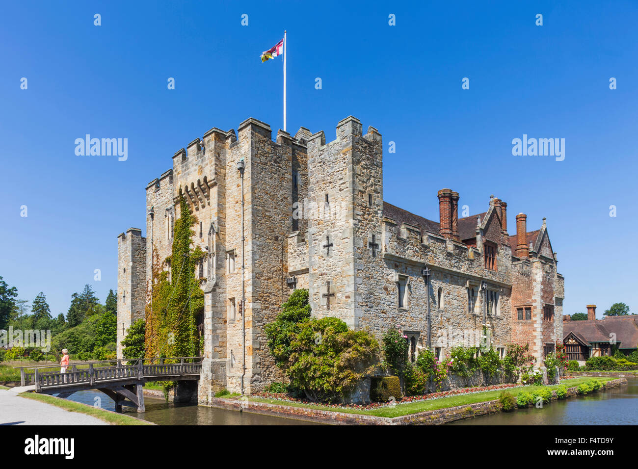 England, Kent, Hever, Hever Castle Stock Photo