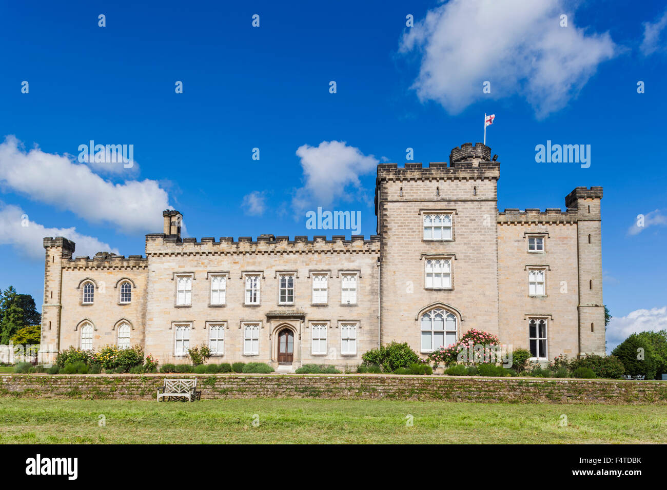 England, Kent, Chiddingstone, Chiddingstone Castle Stock Photo