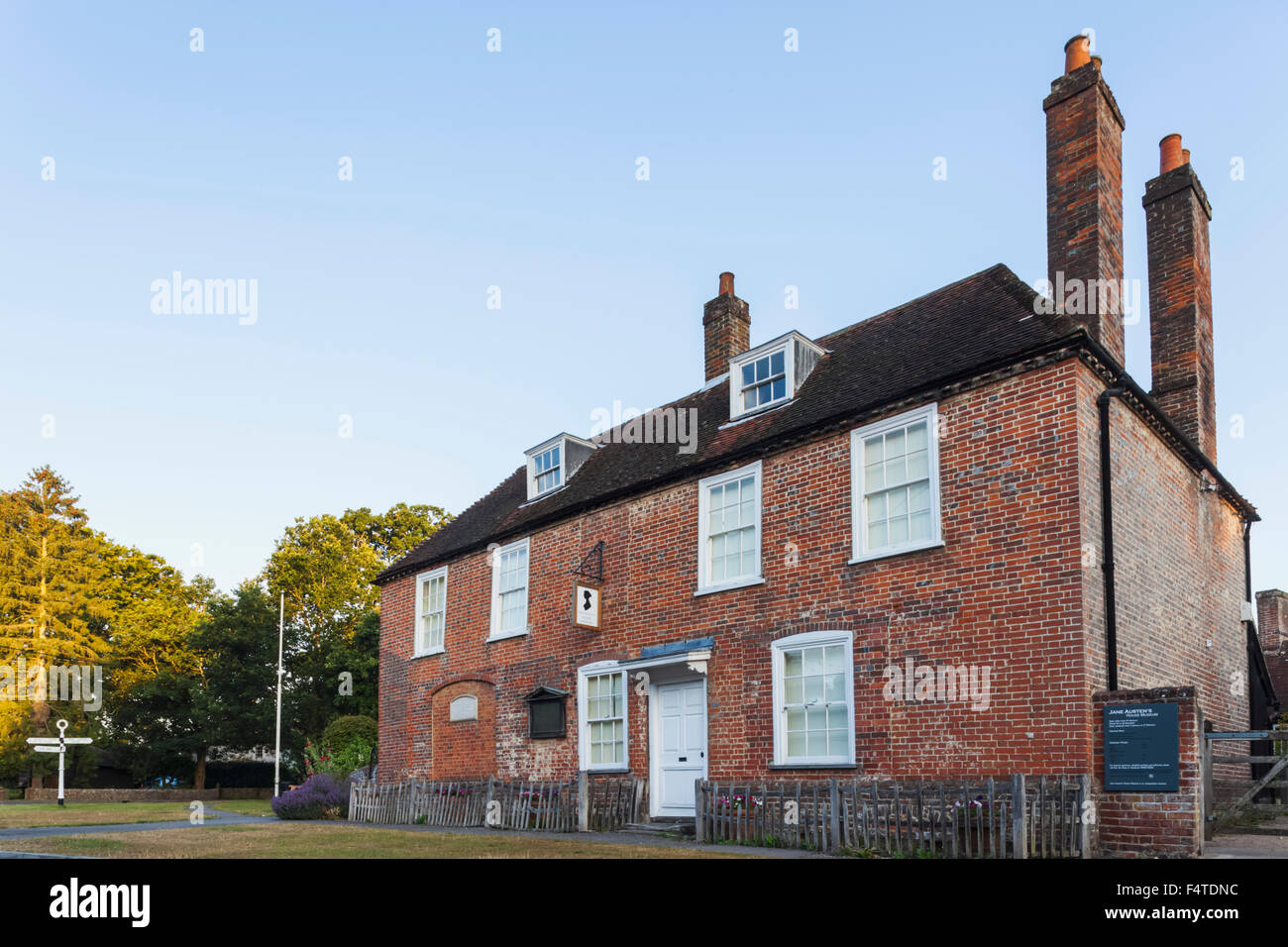 England, Hampshire, Chawton, Jane Austen's House Stock Photo