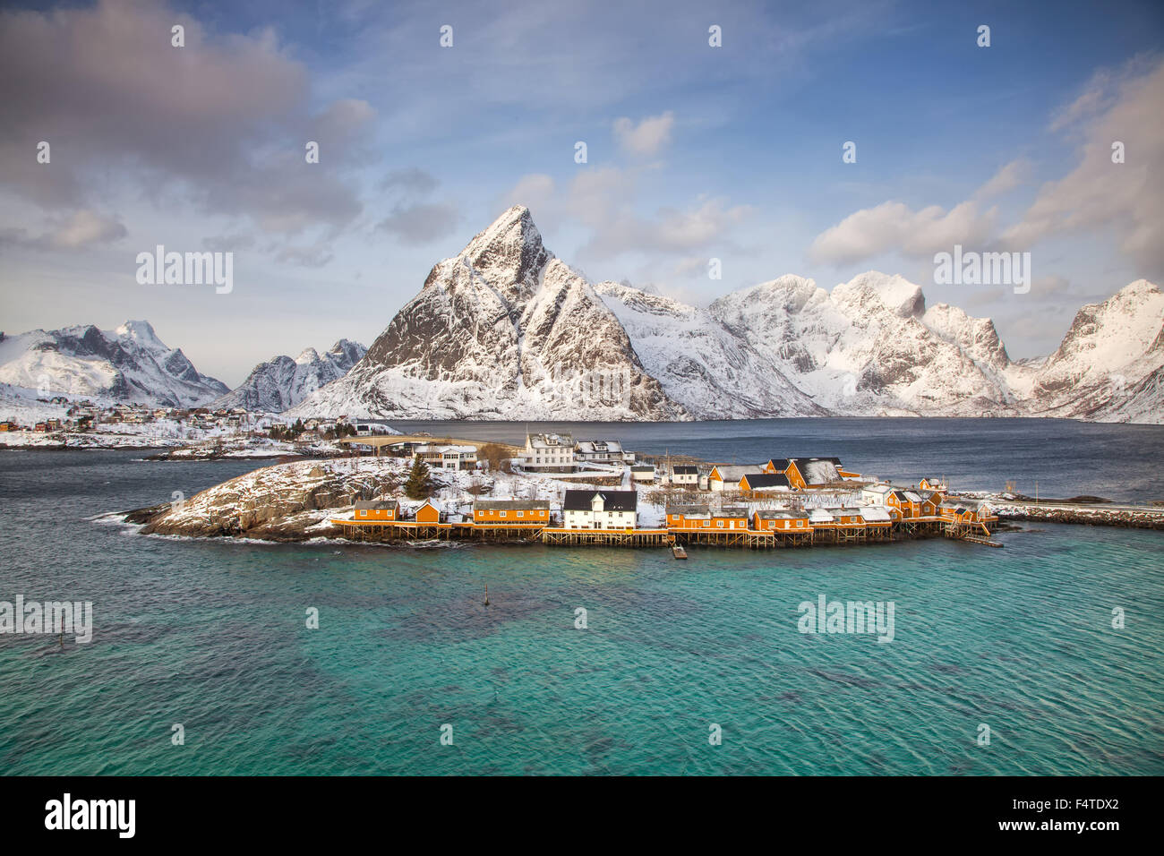 Mountains, village, house, home, houses, homes, island, isle, scenery