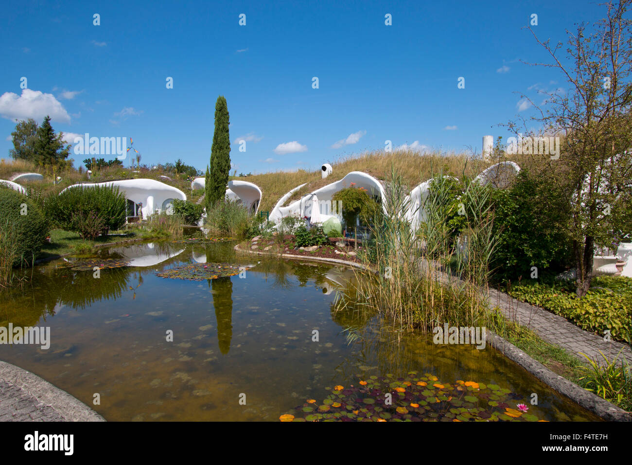 Switzerland, Dietikon, canton Zurich, earth house, earth houses