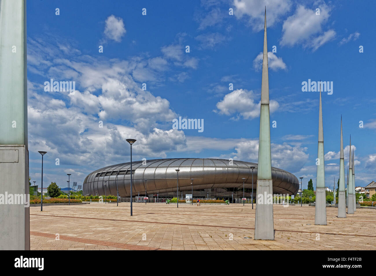 Sports stadium, Papp Laszlo Budapest sports arena Stock Photo