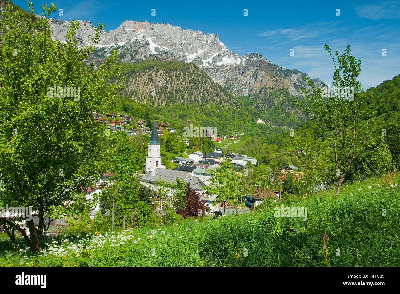 Bavaria, Germany, Upper Bavaria, Berchtesgaden country, Berchtesgaden ...
