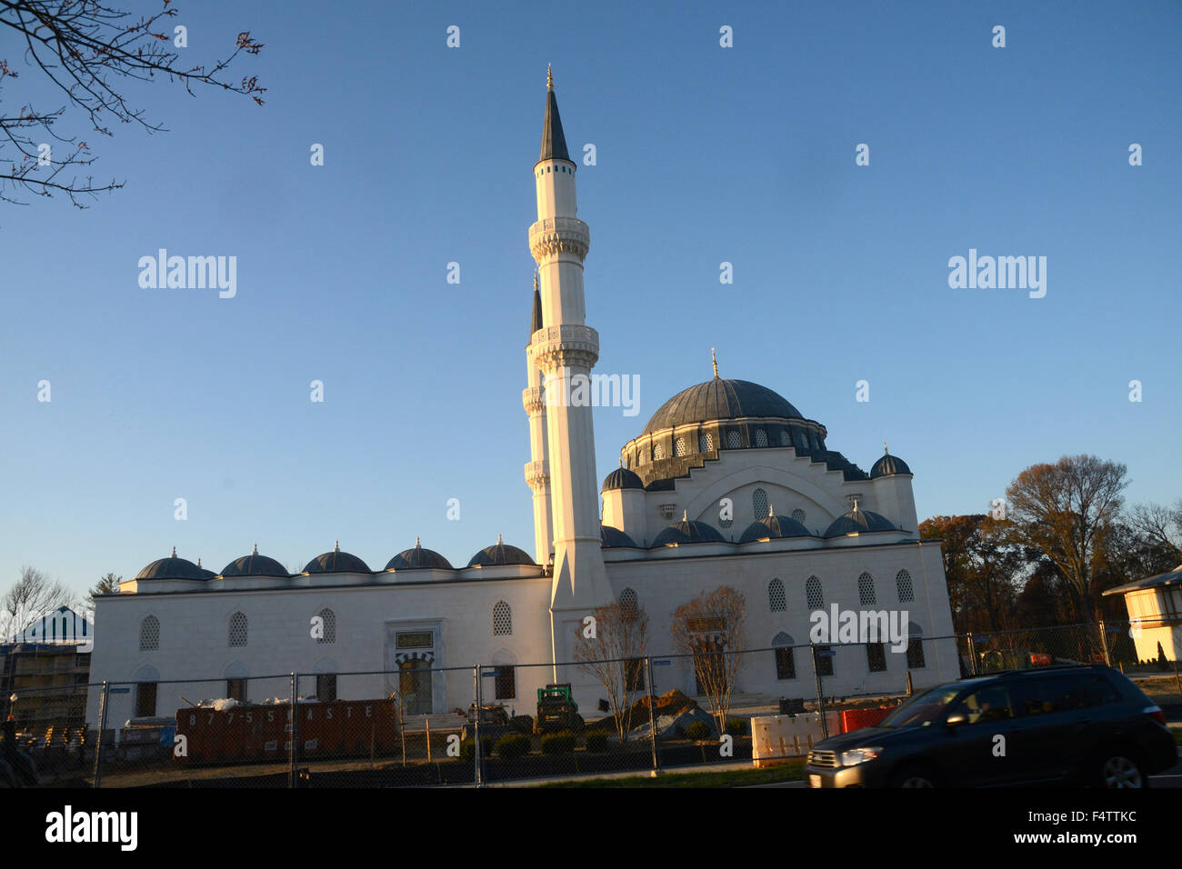 Mosque under construction in Lahnam, Md Stock Photo