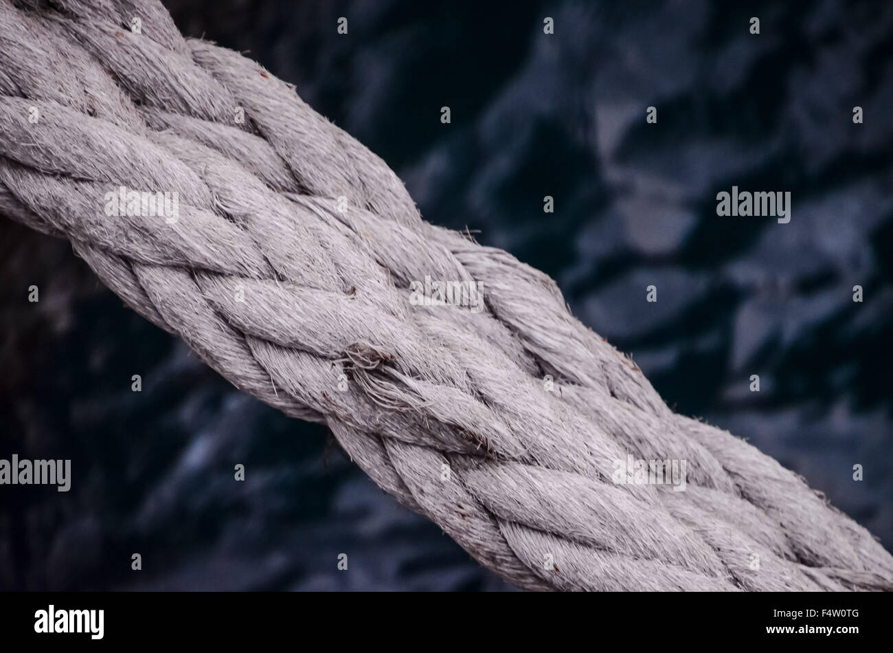 Old Vintage Naval Rope Stock Photo - Alamy