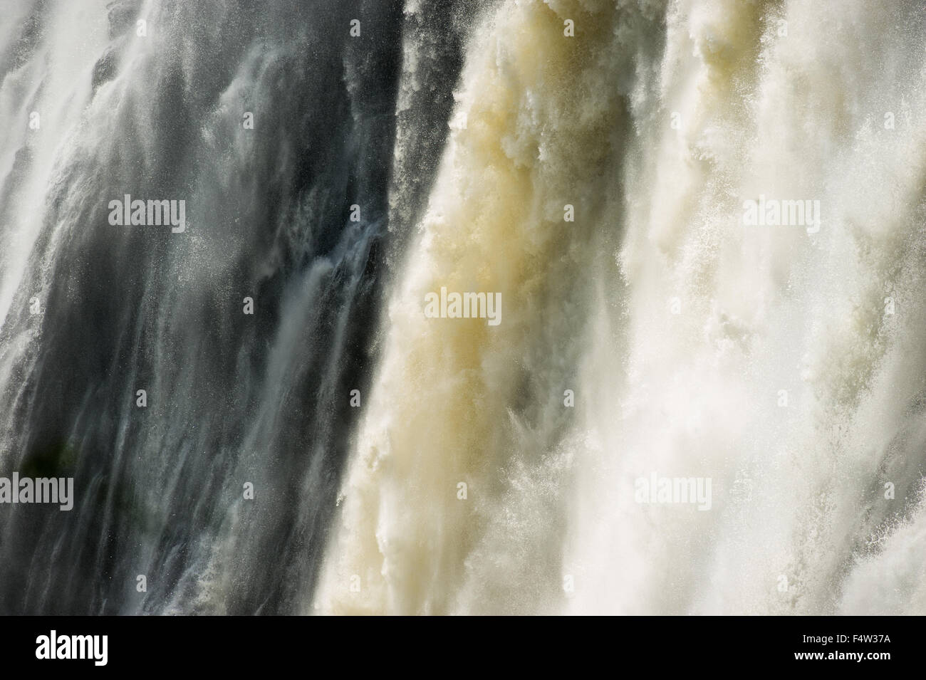 LIVINGSTONE, ZAMBIA - Victoria Falls Waterfall Stock Photo - Alamy