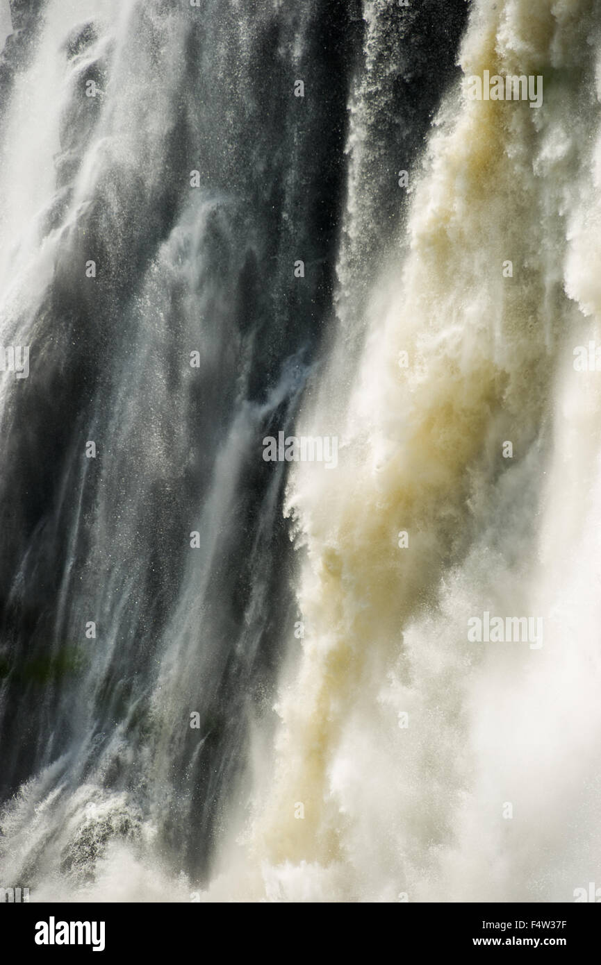 LIVINGSTONE, ZAMBIA - Victoria Falls Waterfall Stock Photo - Alamy