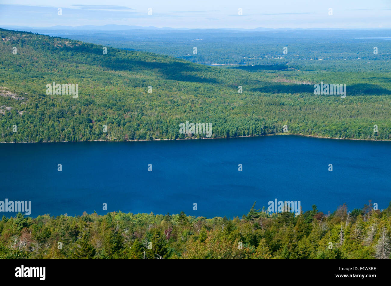 Eagle Lake, Acadia National Park, Maine Stock Photo Alamy