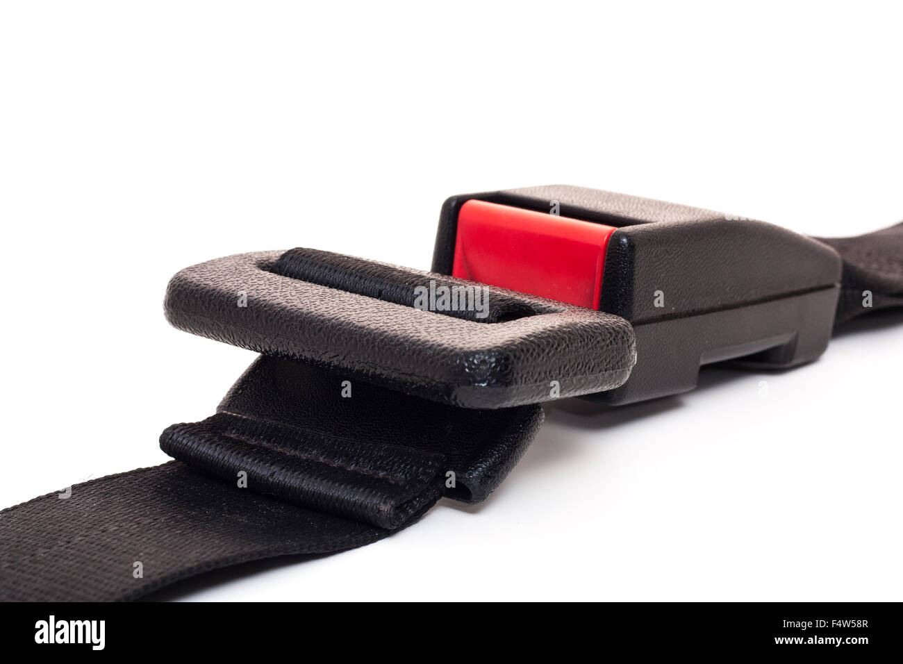 Standard safety belt. All on white background Stock Photo Alamy