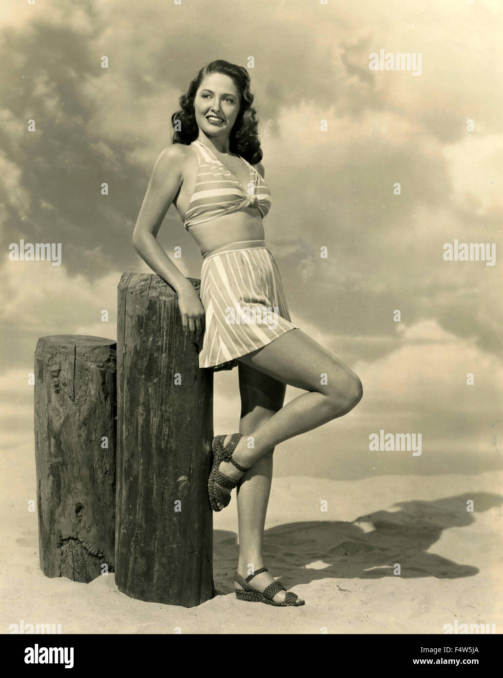 50's beach wear