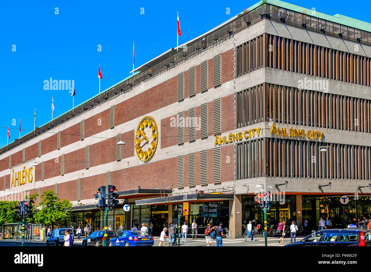 Sweden Stockholm Department Stores Stock Photo Alamy