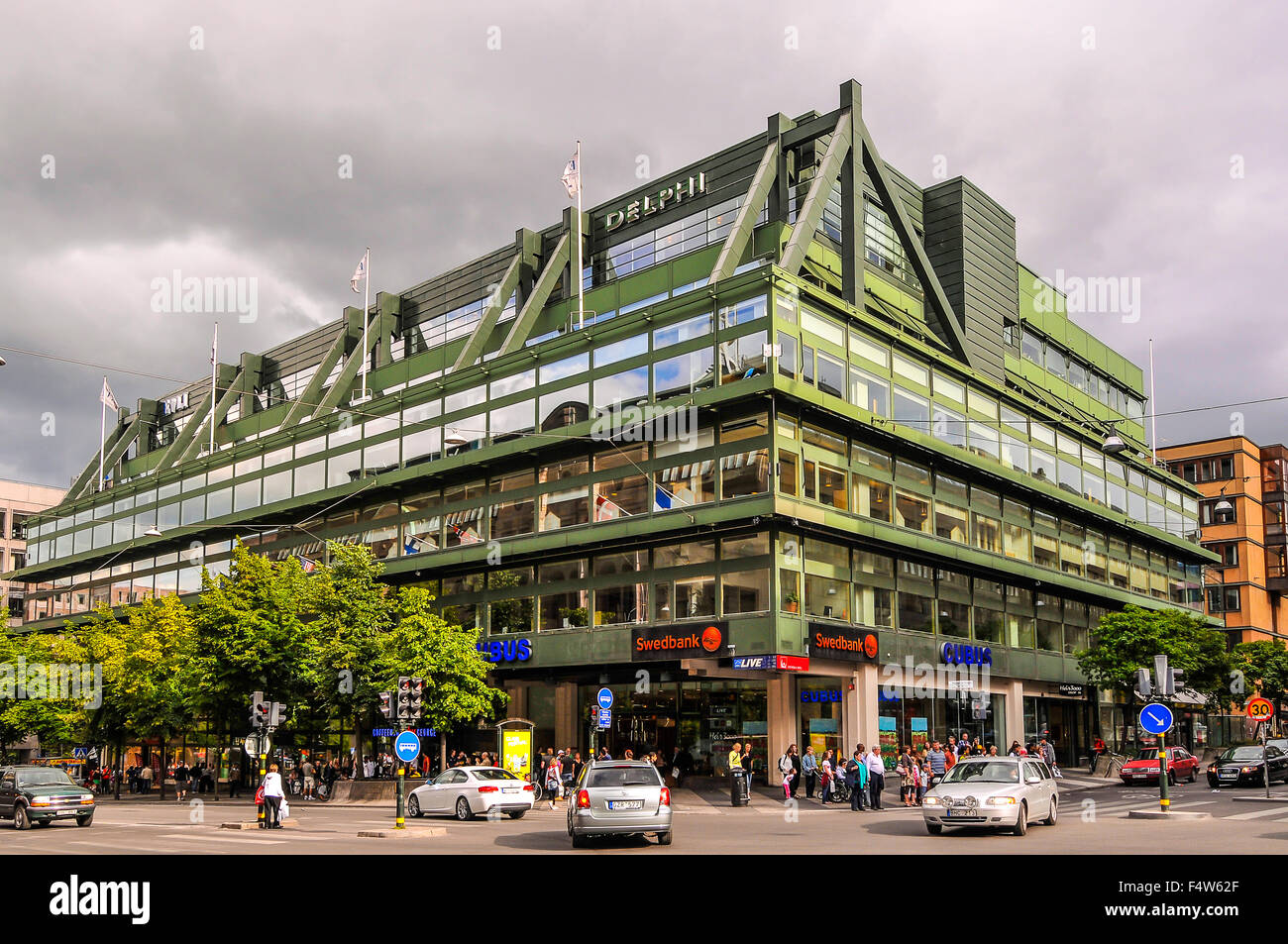 Sweden Stockholm Department Stores Stock Photo Alamy