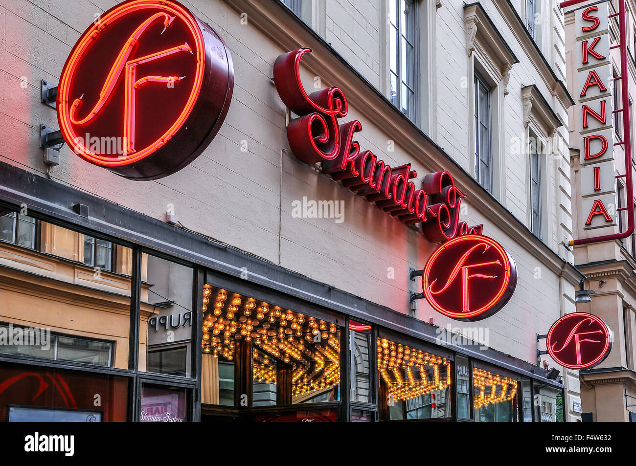 Sweden Stockholm Department Stores Stock Photo Alamy