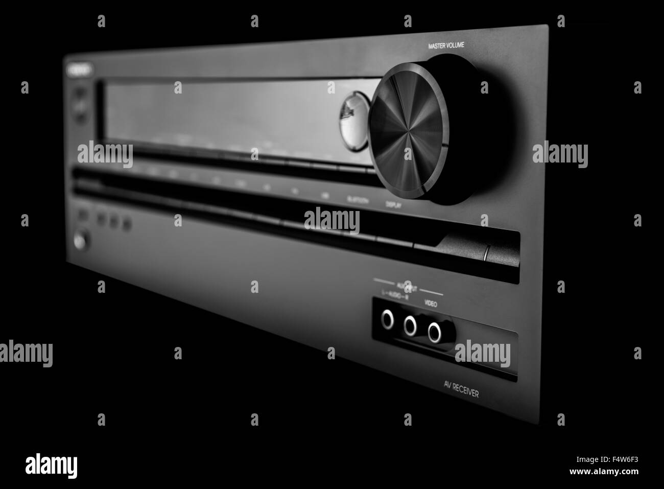 Home theater stereo receiver stock photo alamy