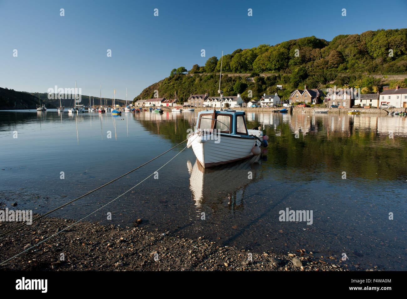 Fishguard old harbour pembrokeshire wales hires stock photography and