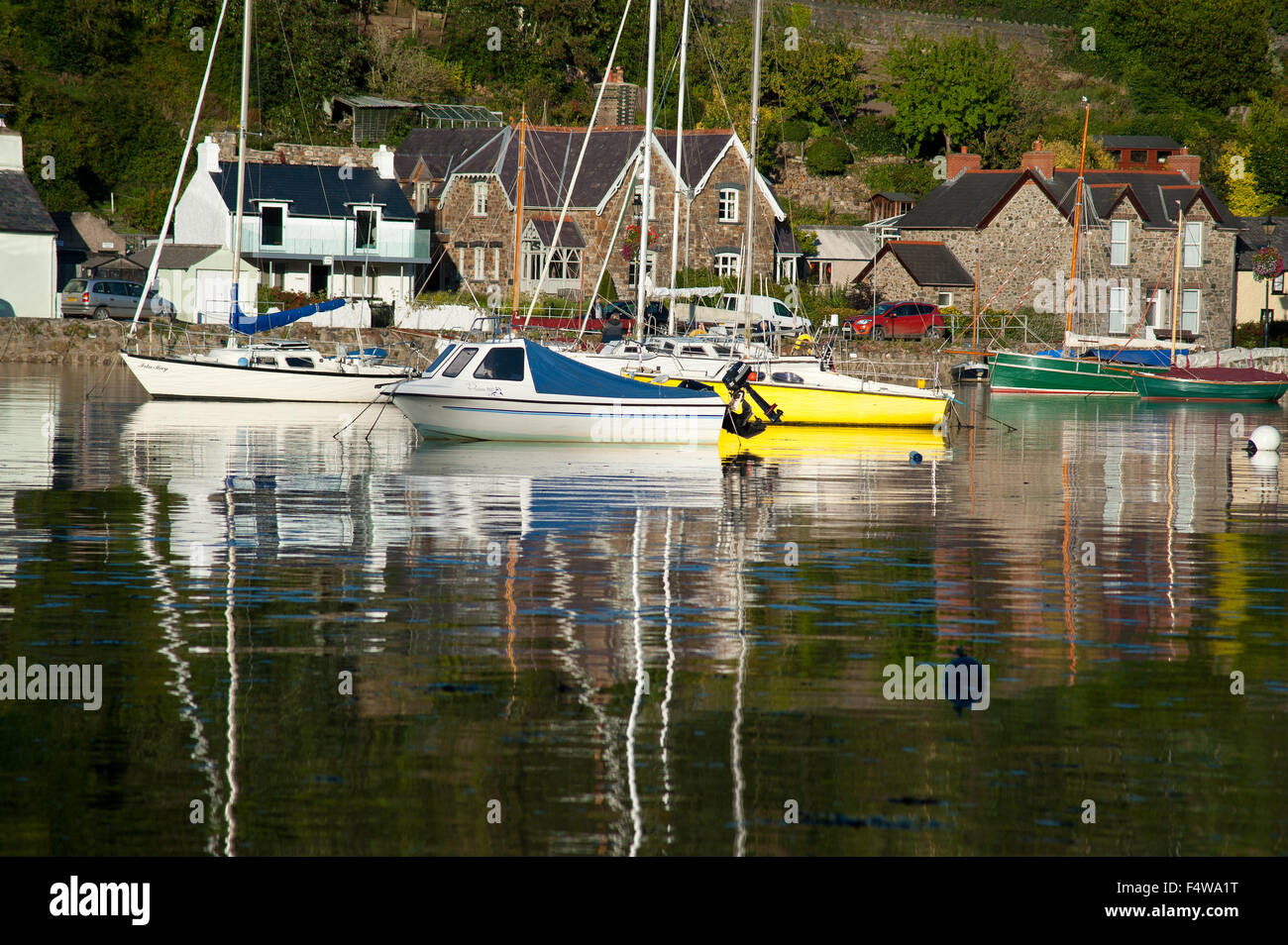 Fishguard old harbour pembrokeshire wales hires stock photography and