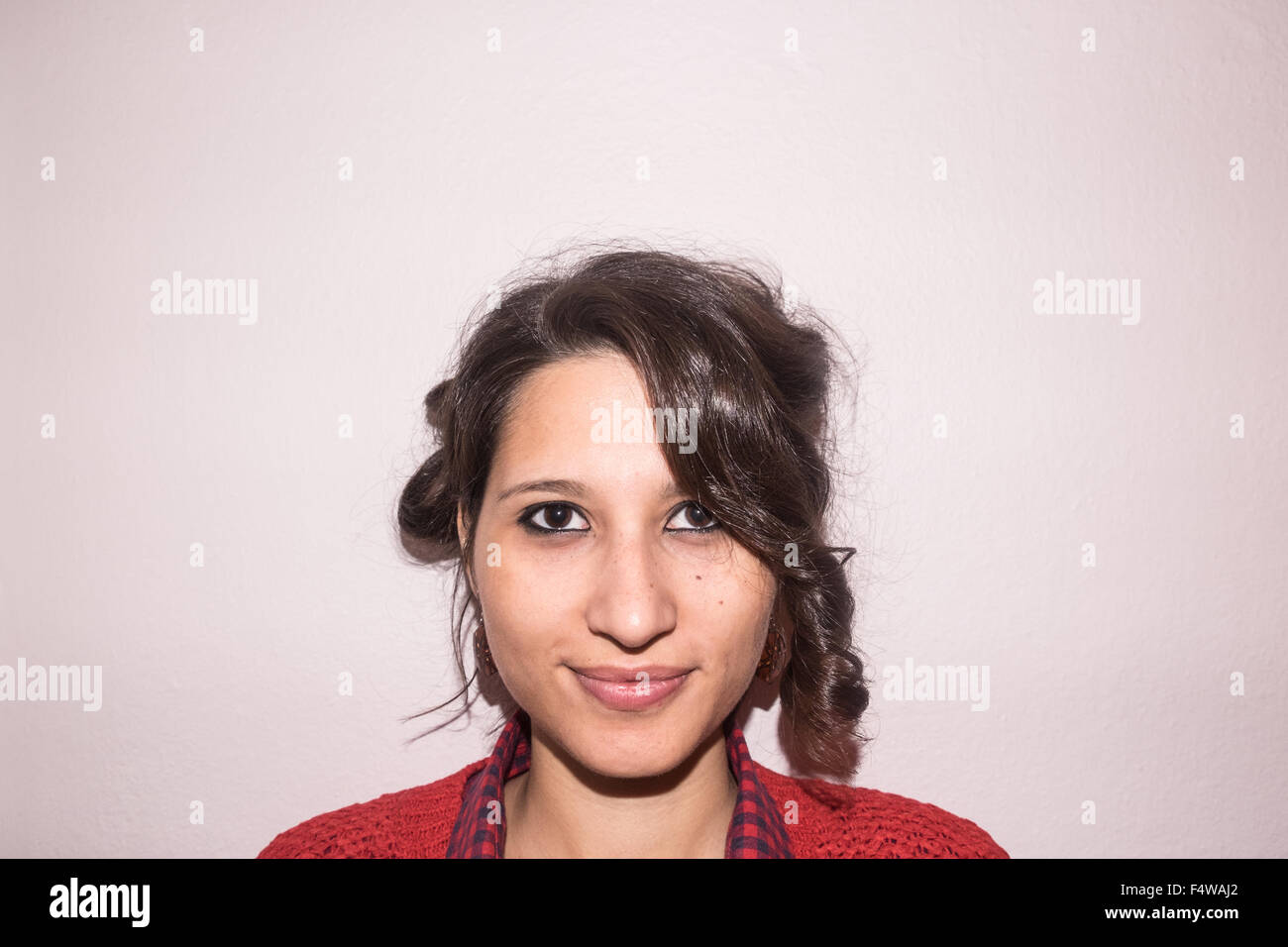 Young Turkish womans portrait Stock Photo
