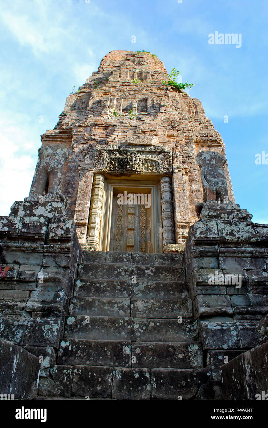 Ancient buddhist khmer temple in Angkor Wat, Cambodia. Pre Rup Prasat ...