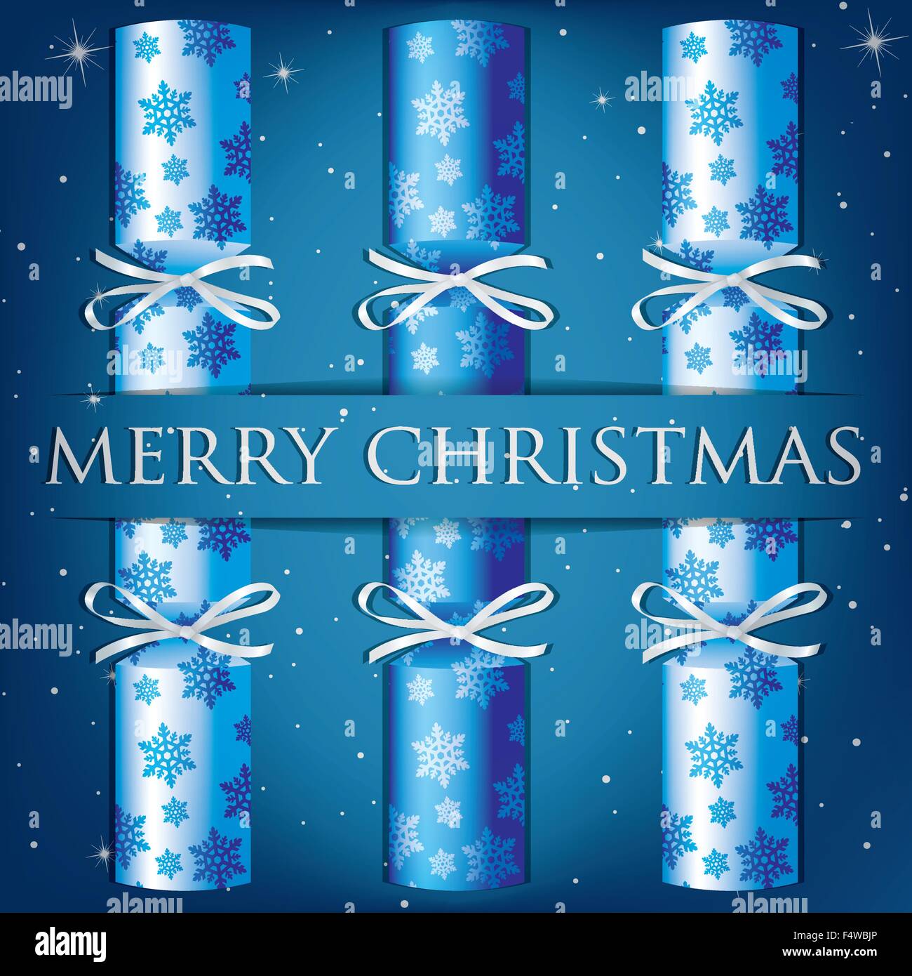 Christmas dinner family crackers Stock Vector Images Alamy