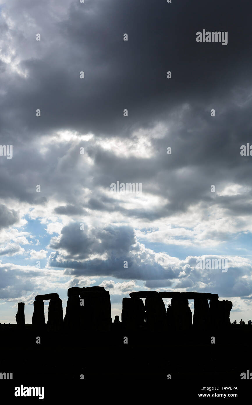 Stonehenge, near Amesbury, Wiltshire, England, UK Stock Photo