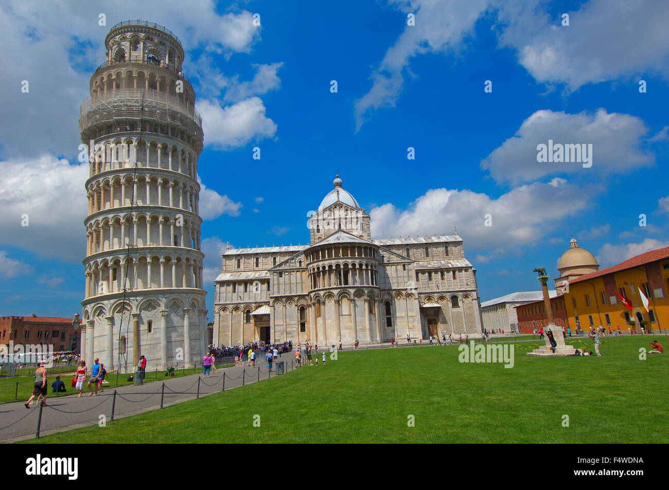 Pisa. Cathedral ( Duomo). Leaning Tower. Piazza del Duomo. Cathedral ...