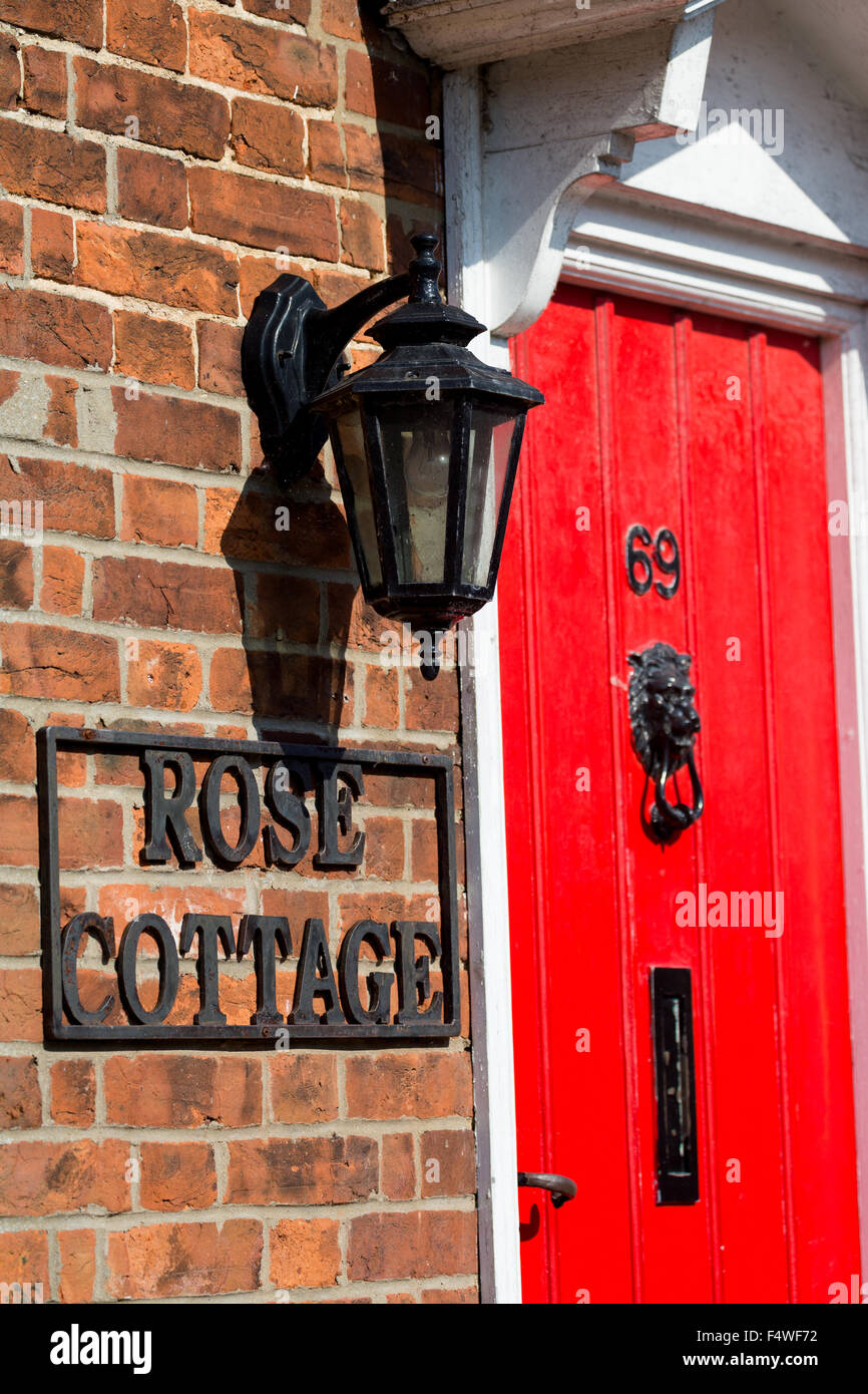 rose cottage Norfolk England UK Stock Photo Alamy