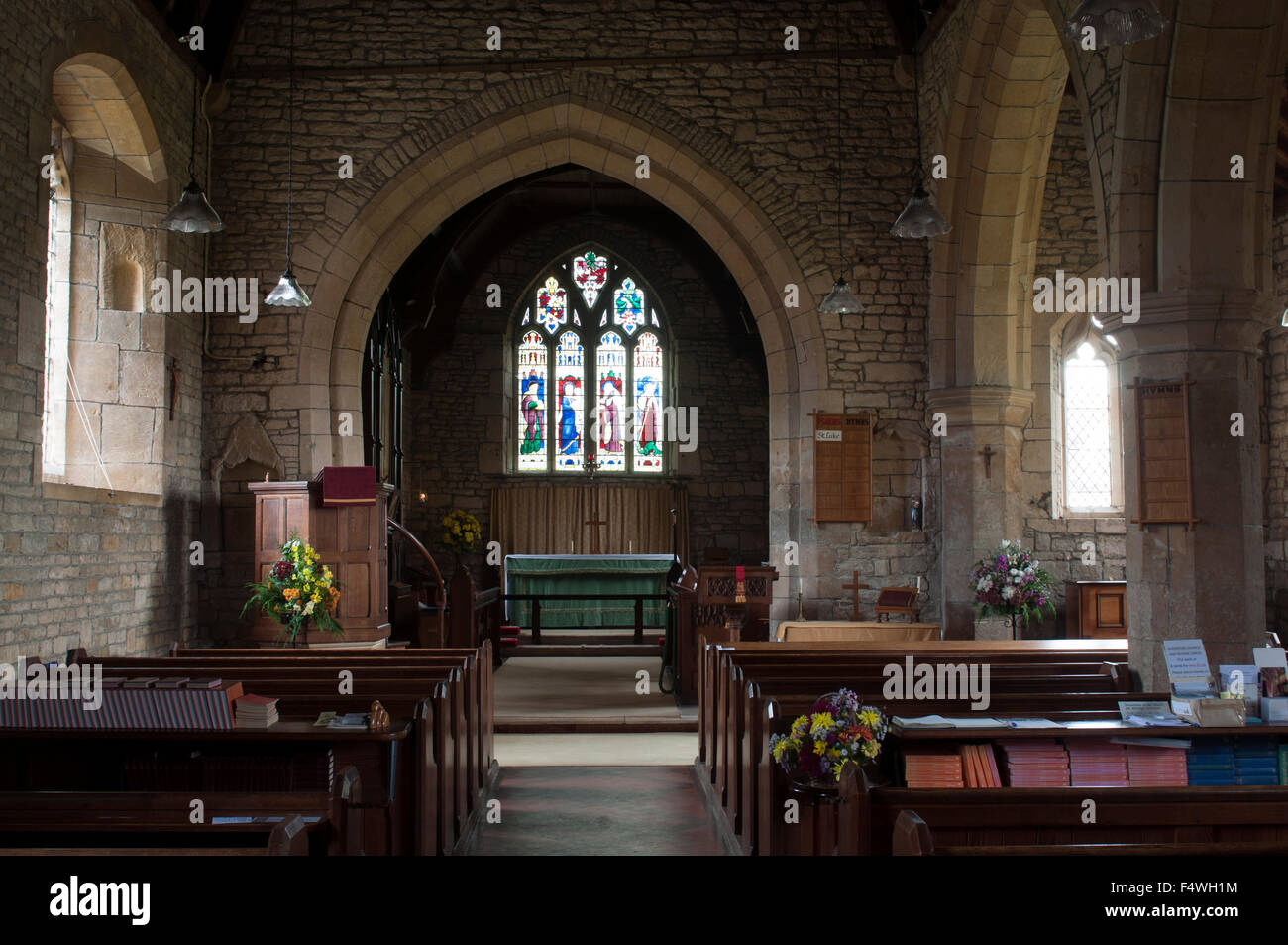 St. Margaret of Antioch Church, Alderton, Gloucestershire, England, UK