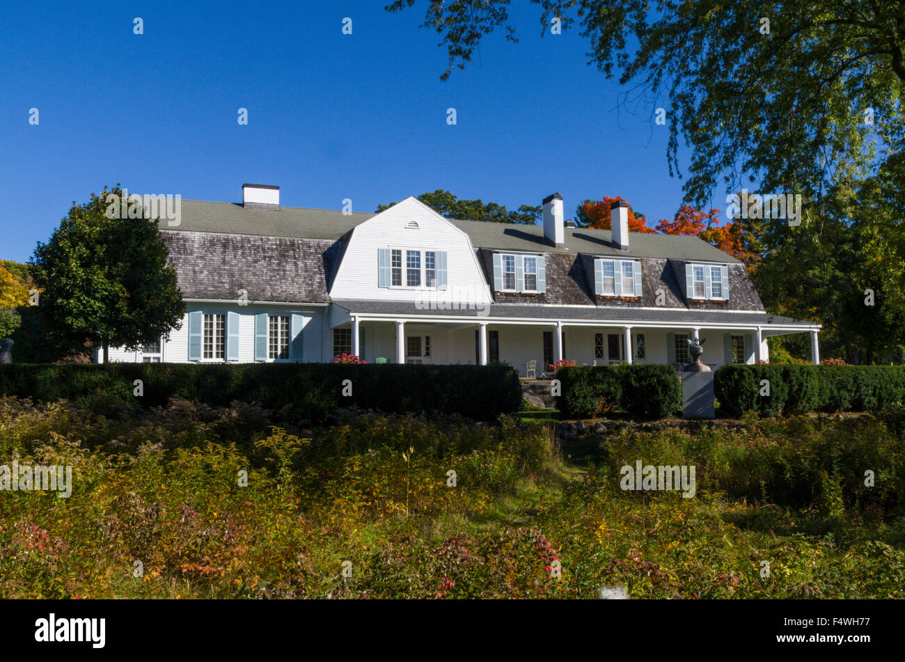 Halloween in New London New Hampshire Stock Photo - Alamy