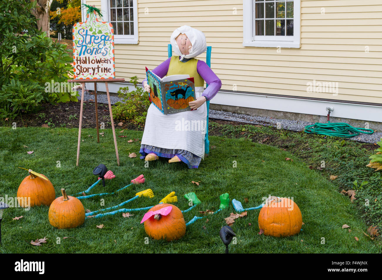 Halloween in New London New Hampshire Stock Photo Alamy