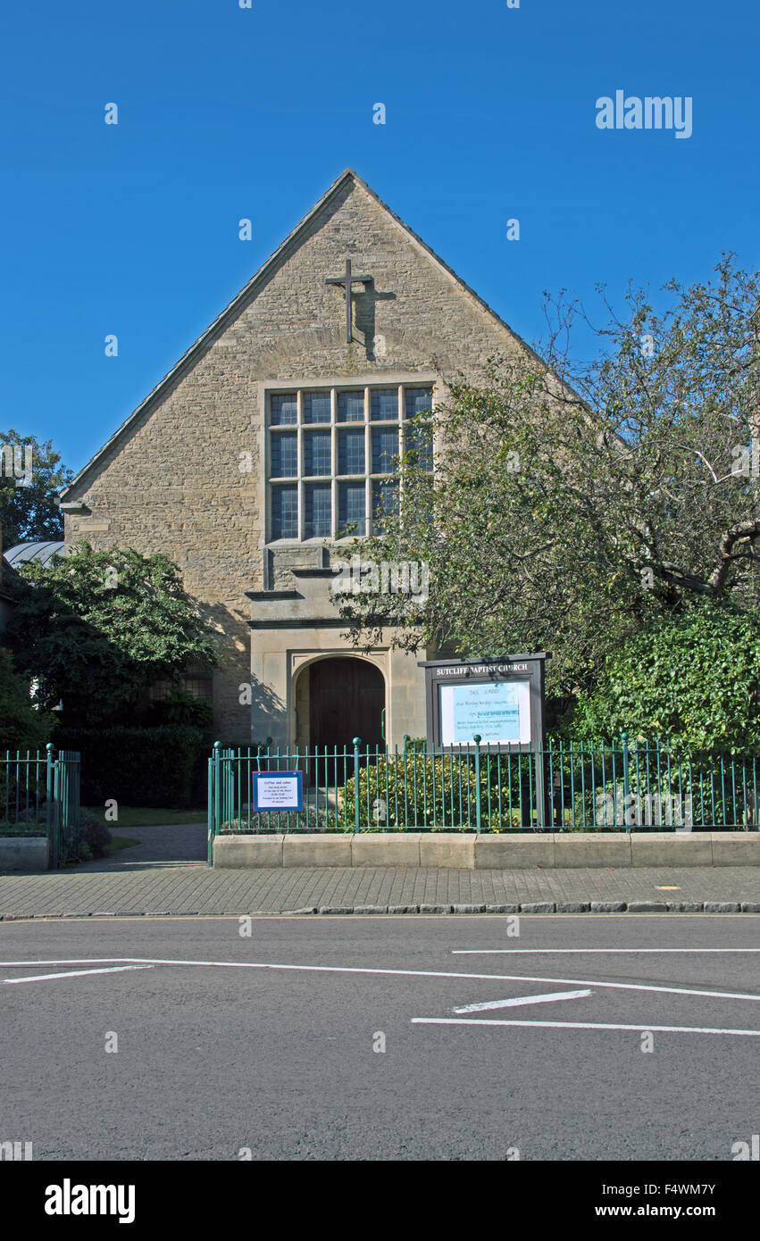 Olney Sutcliff Baptist Church Buckinghamshire United Kingdom Britain Europe Stock Photo