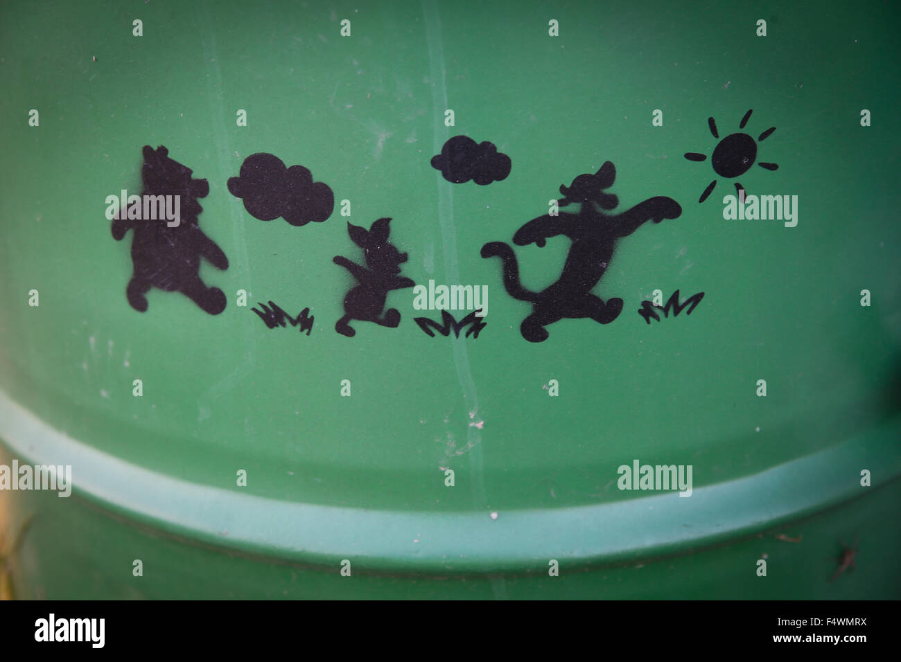 Winnie The Pooh Stencil Stock Photo Alamy winnie-the-pooh-stencil-stock-photo-alamy