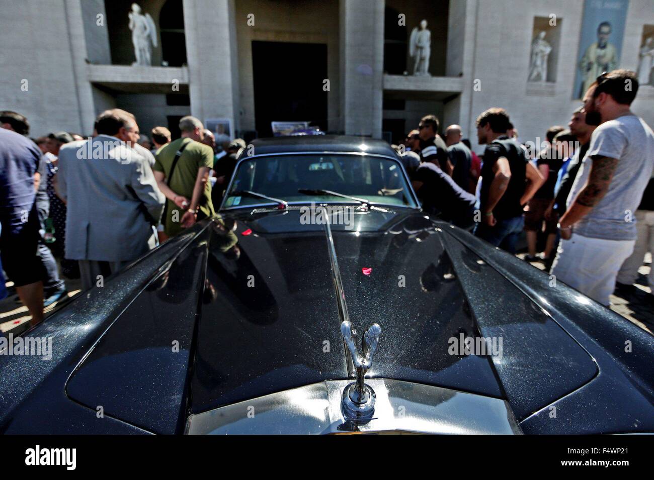 The funeral of 'mafia boss' Vittorio Casamonica at San Giovanni Bosco