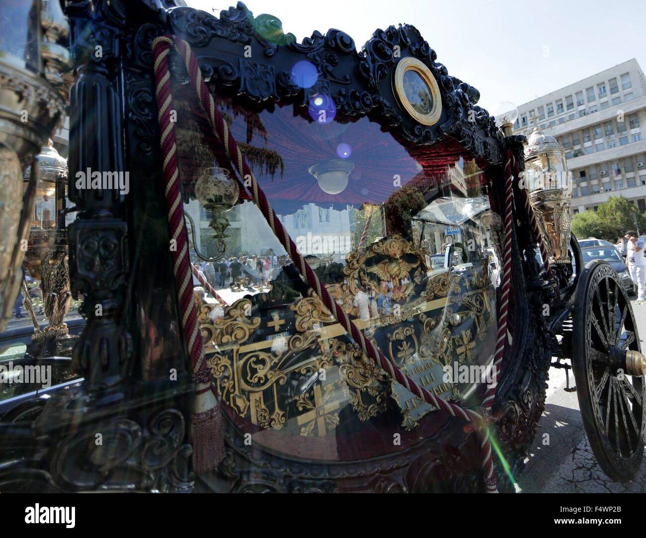 The funeral of 'mafia boss' Vittorio Casamonica at San Giovanni Bosco