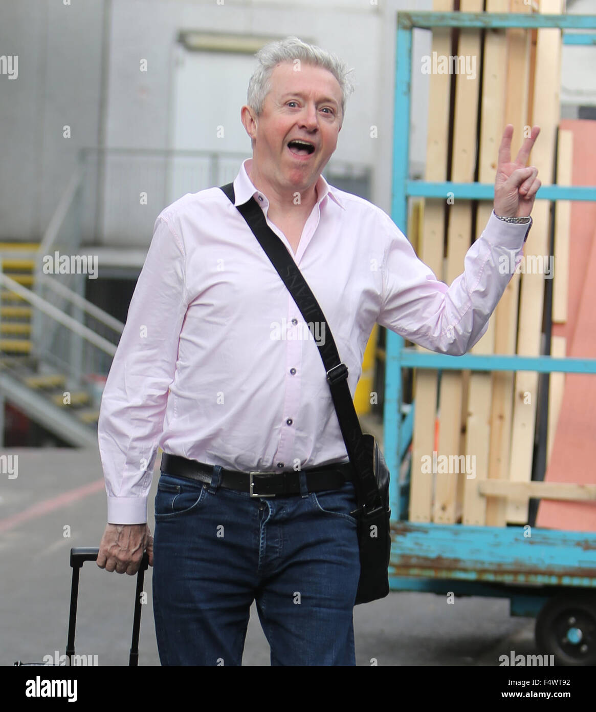 Louis Walsh outside ITV Studios Featuring: Louis Walsh Where: London