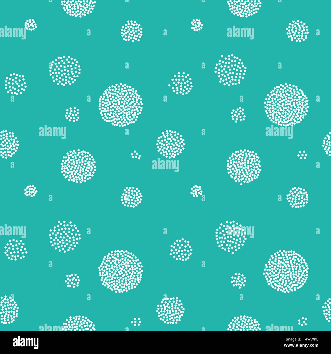 Vector Abstract retro seamless with circle Stock Vector Image & Art - Alamy