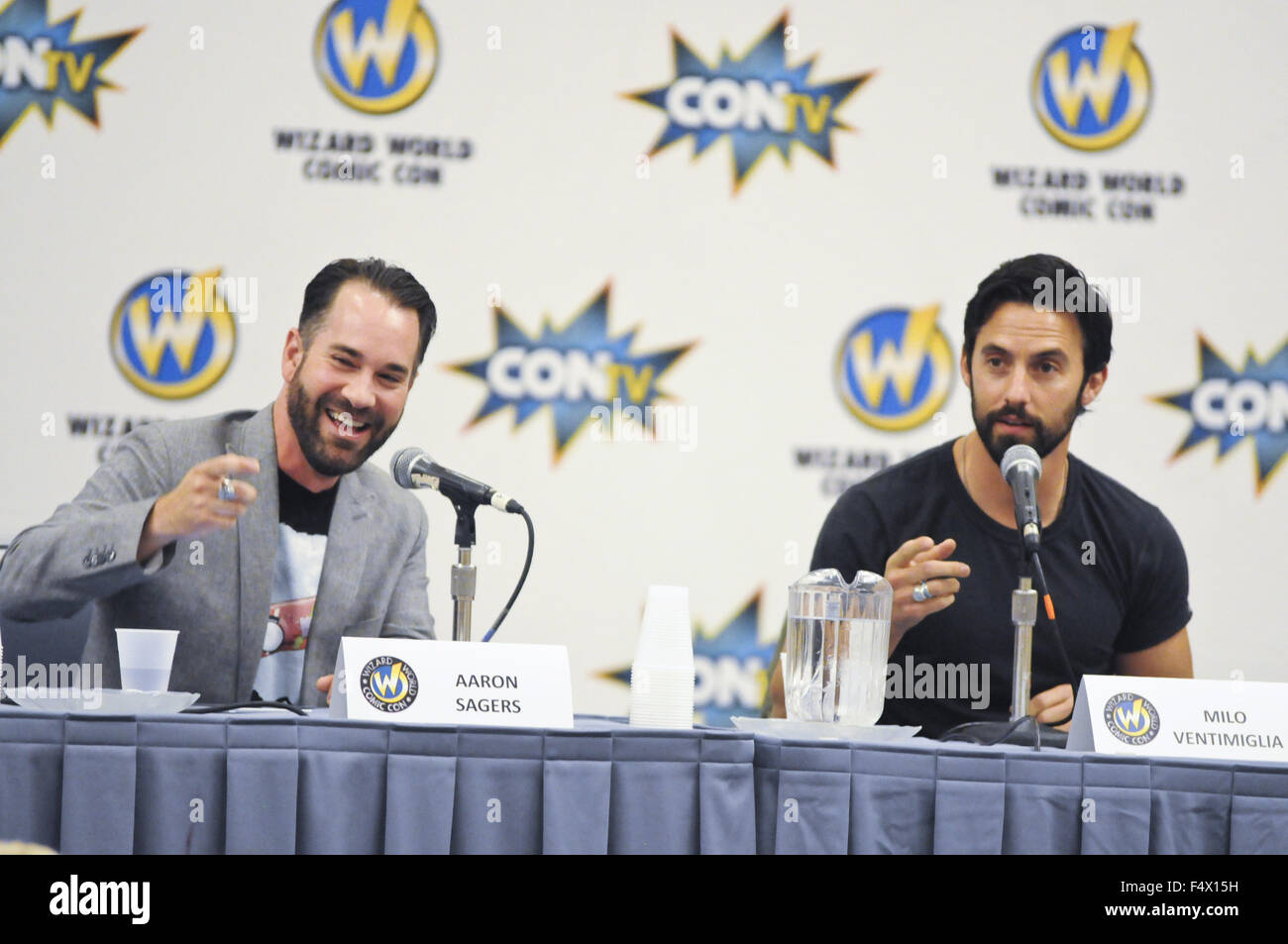 Wizard World Comic Con Chicago 2015 at the Donald E. Stephens