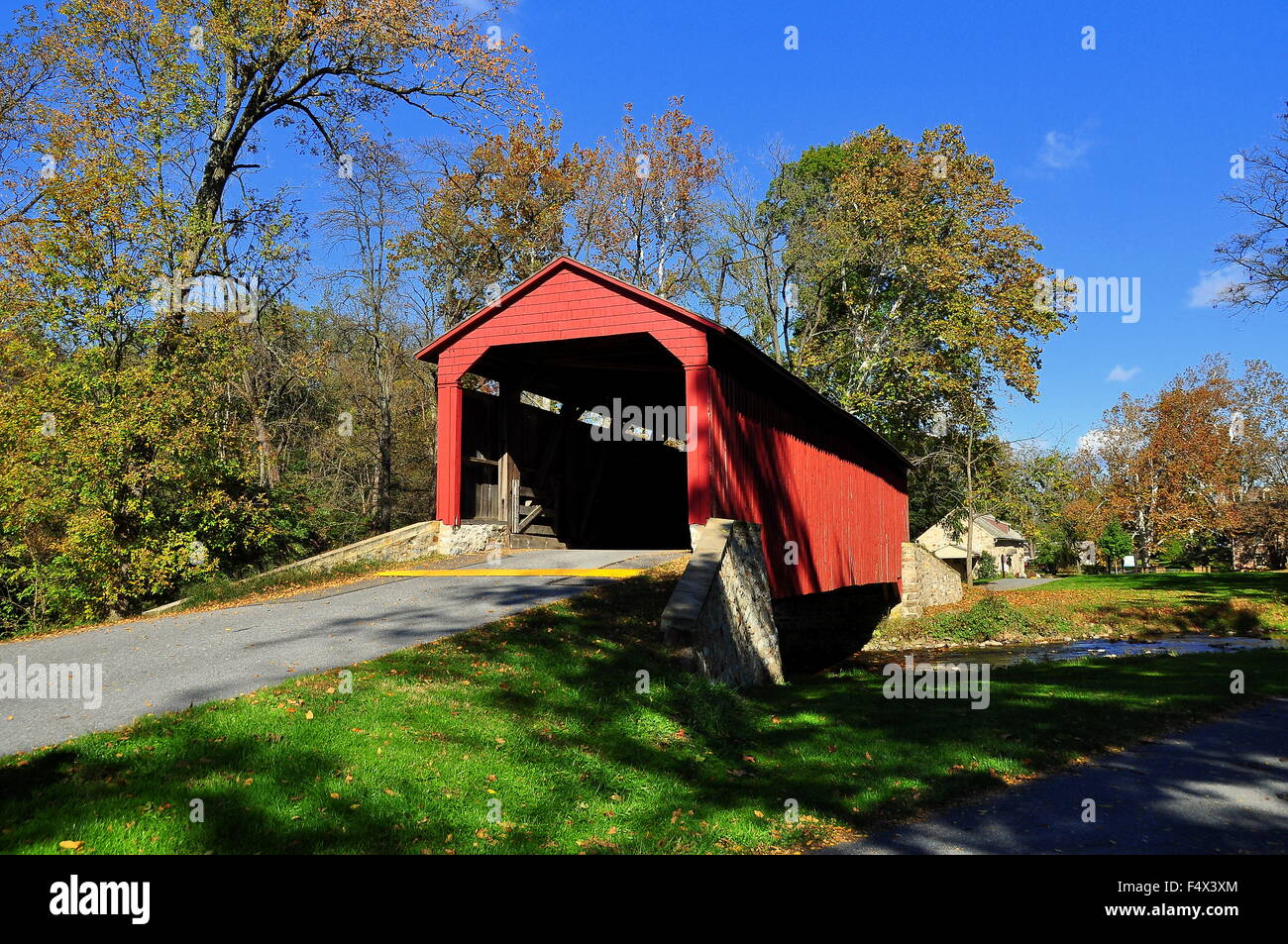Goodville, Pennsylvania Single span, double Burr arch truss 1859 Pool