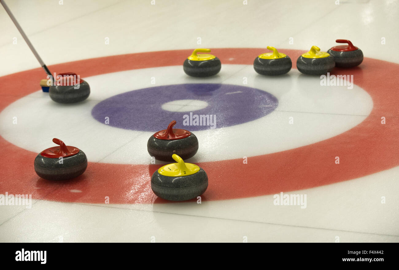 Curling Stock Photo