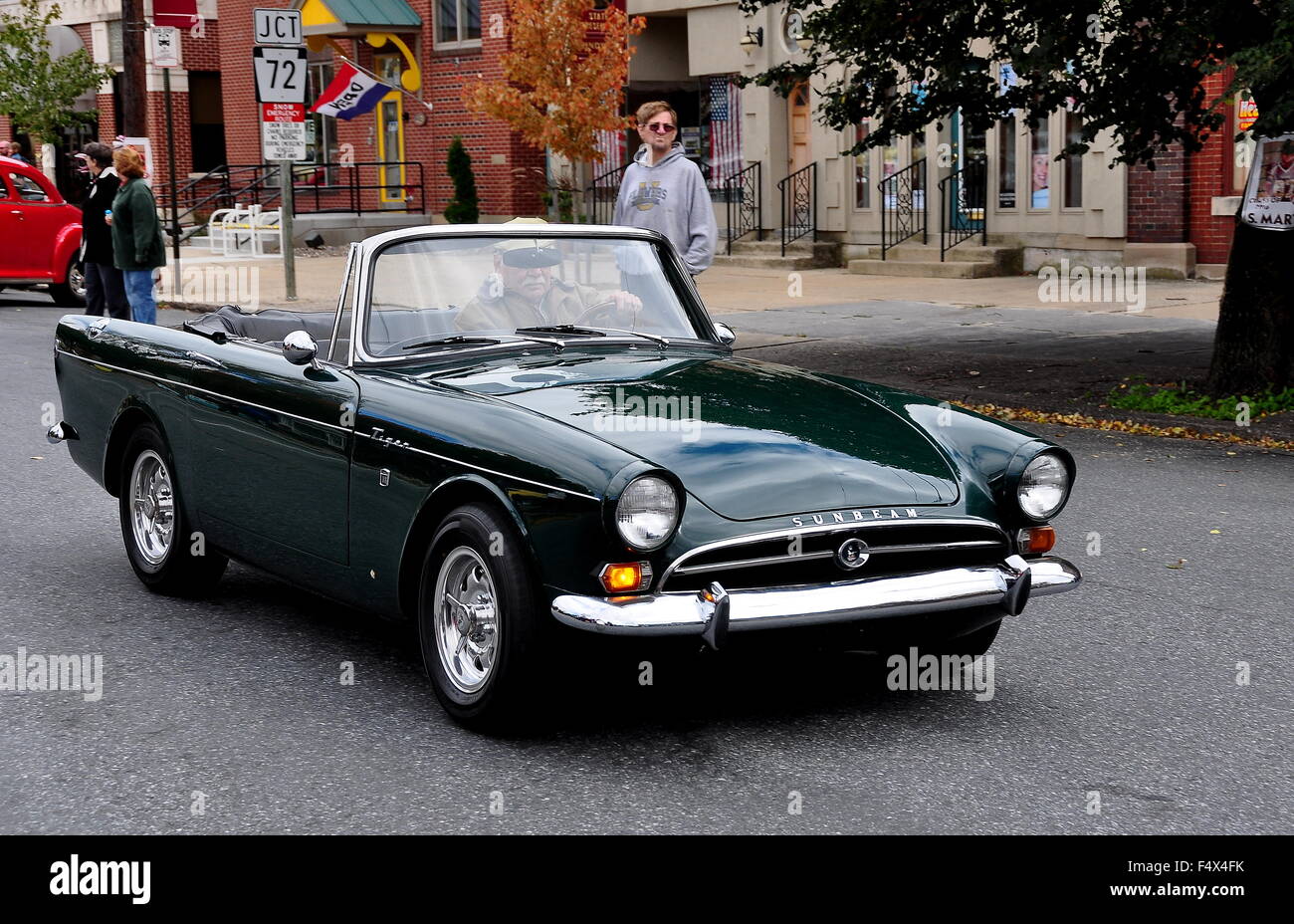 Manheim, Pennsylvania: Vintage Sunbeam automobile at the Manheim