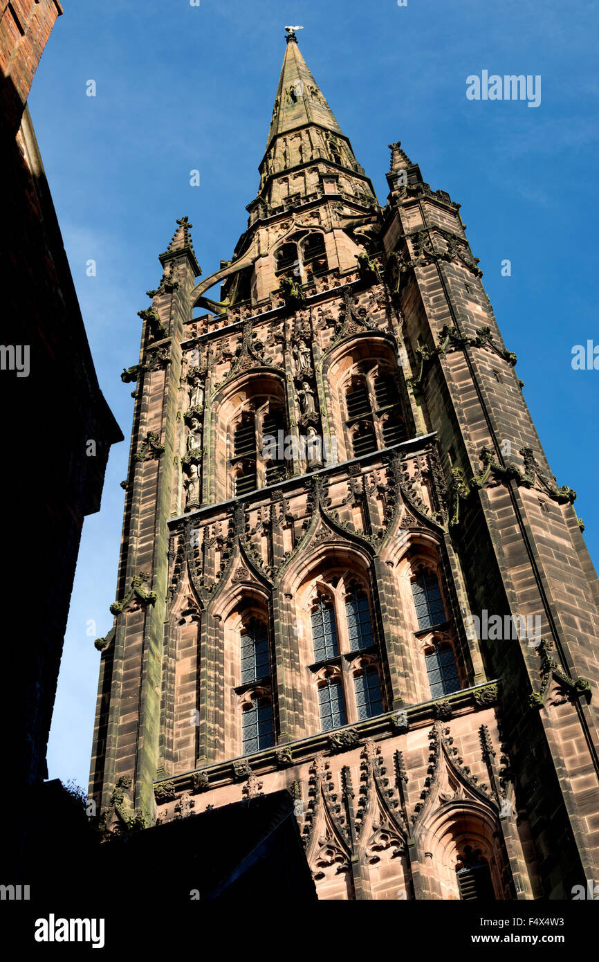 The old Coventry Cathedral, West Midlands, England, UK Stock Photo