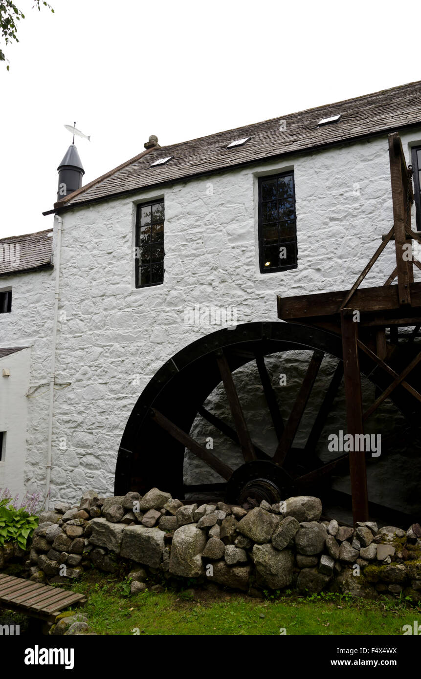 New Abbey Corn Mill, near Dumfries in South West Scotland Stock Photo