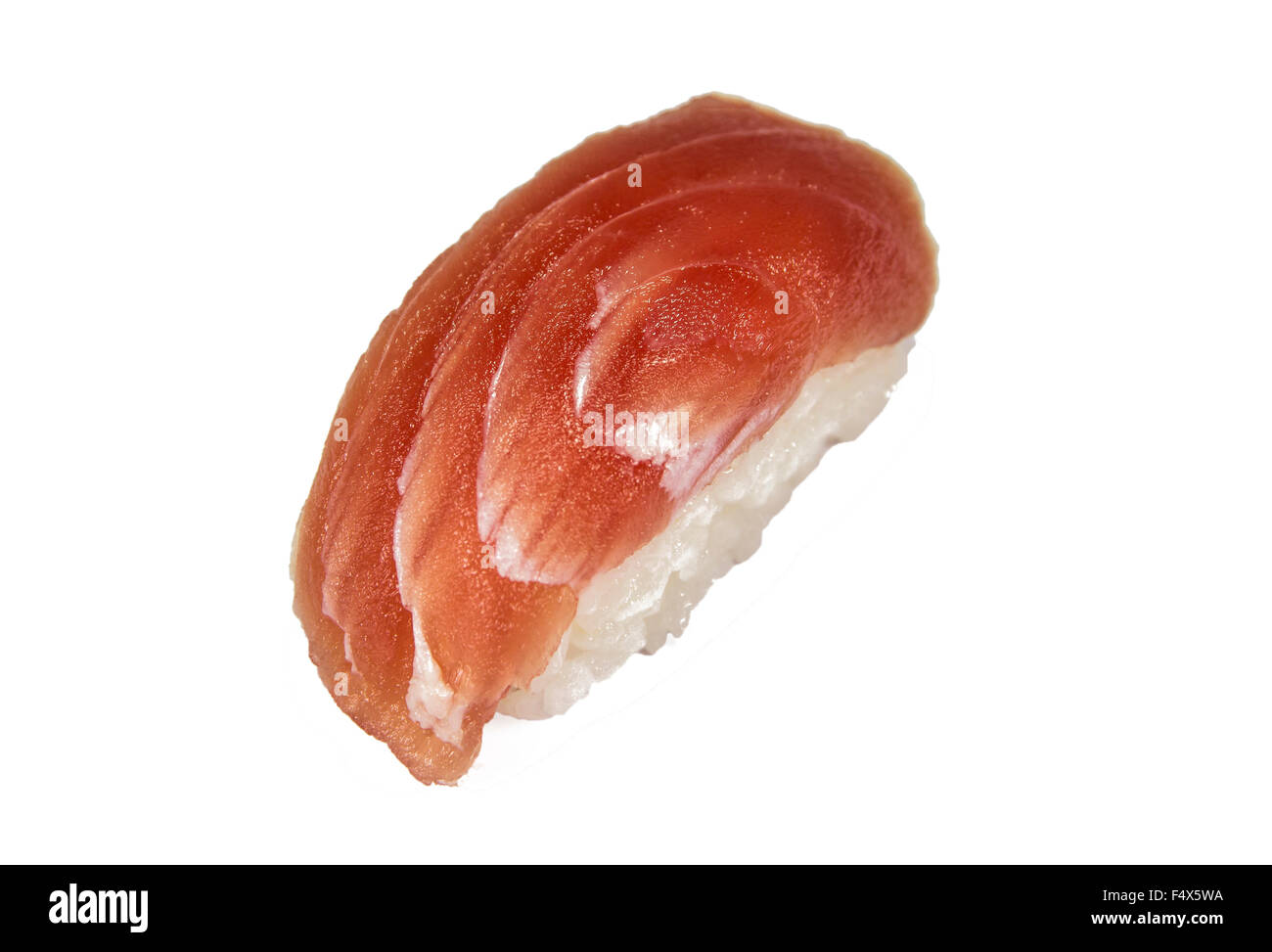 Japanese sushi isolated on a white background Stock Photo