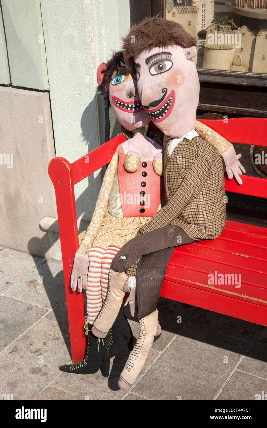 Puppets in Toy Shop, Bratislava; Slovakia Stock Photo Alamy